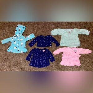 Baby girl long sleeve shirts